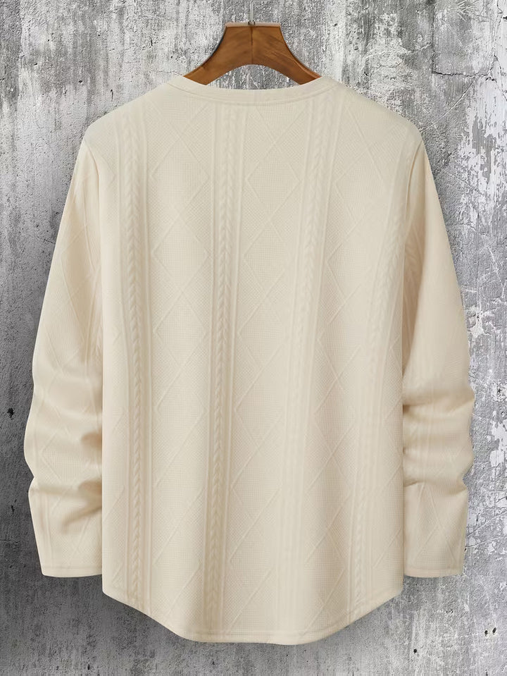 Pauleta - Casual Long Sleeve Crew Neck Sweatshirt