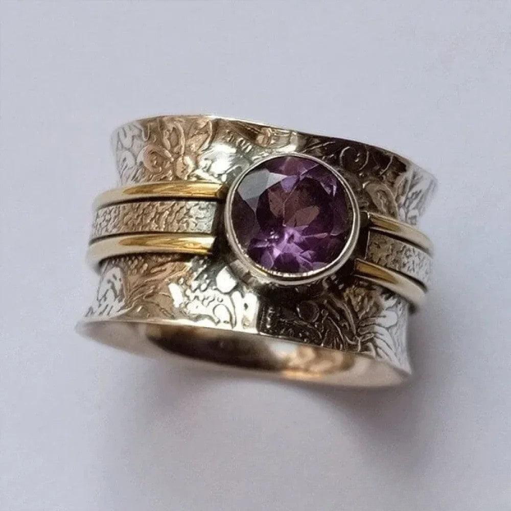 Romy™  |  Bohemian Crystal Meditation Ring
