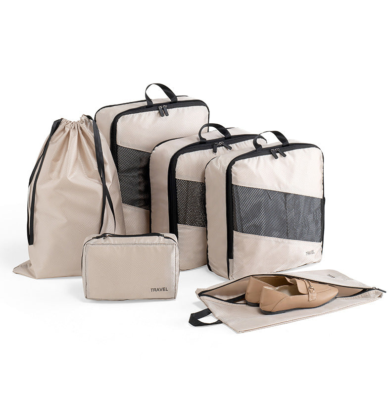 Zip It Down | Compression Packing Cubes 6-Piece Kit