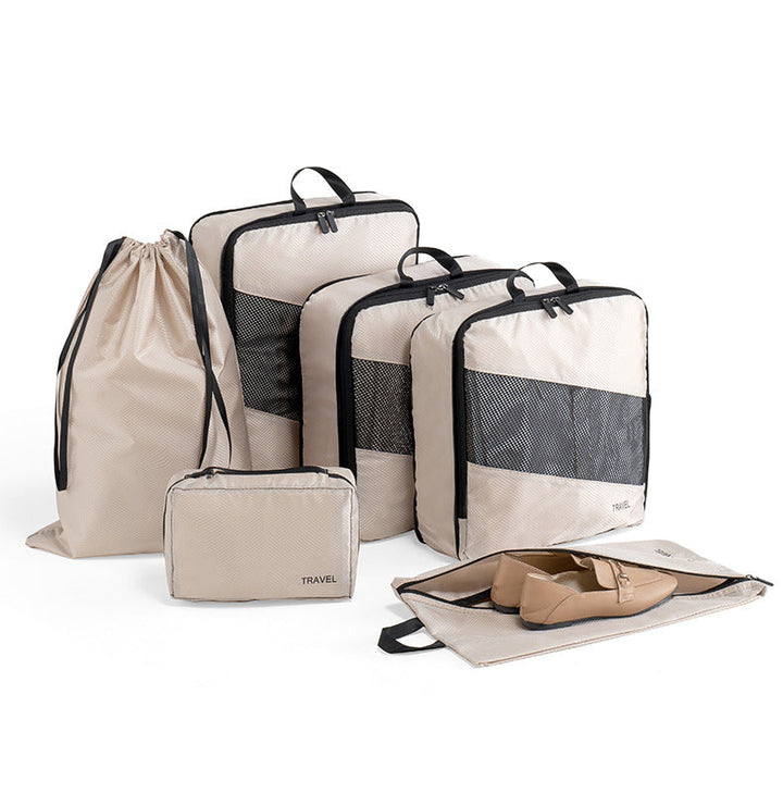 Zip It Down | Compression Packing Cubes 6-Piece Kit
