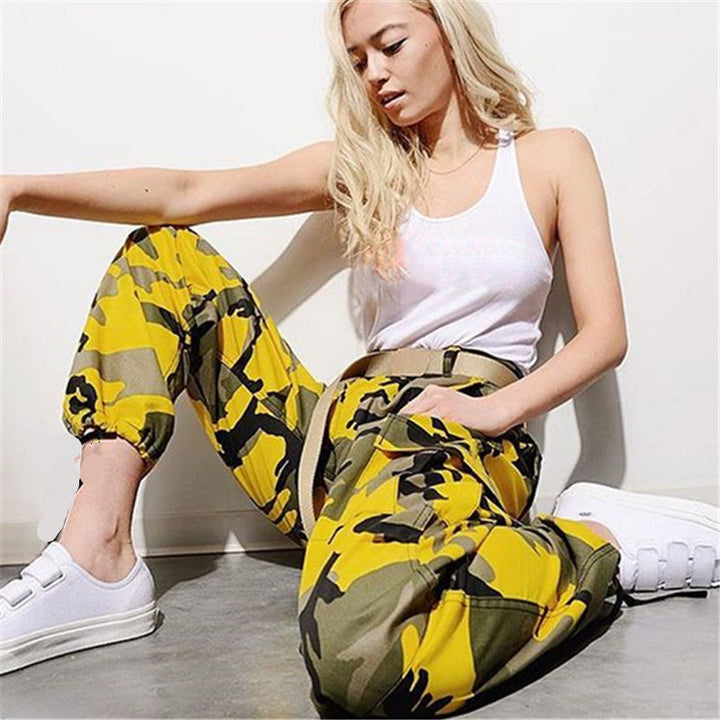 Emma | Trendy and Comfortable Camouflage Cargo Pants