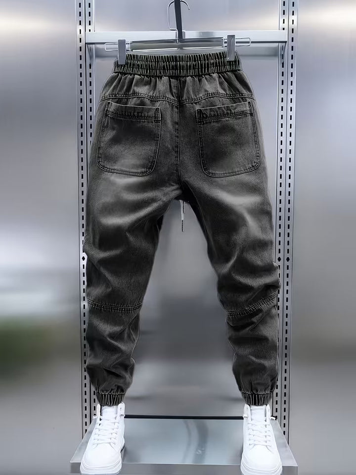 LAURENT MONACO | RELAXED FIT DENIM PANTS