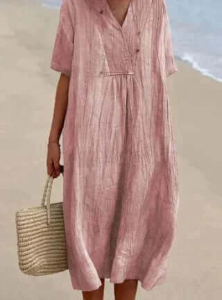 Women's Midi Dress, view 6 - Elena Harper