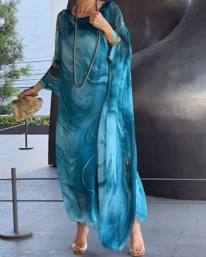 Rivka Elegant Dress for Tummy Coverage - Elena Harper