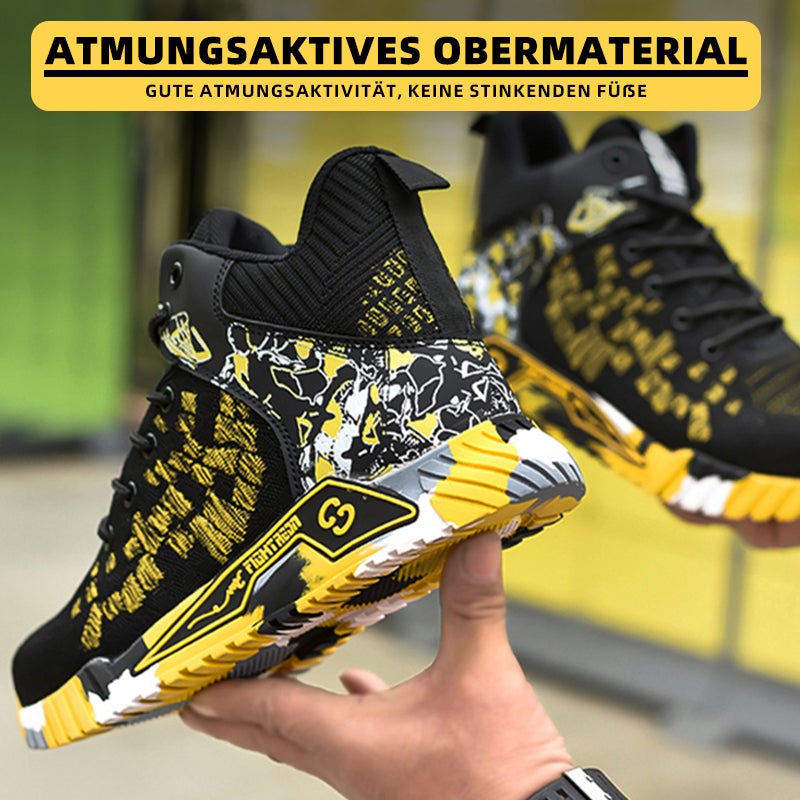 Anti-Smash and Anti-Puncture, Protecting Ankle Safety Shoes EB