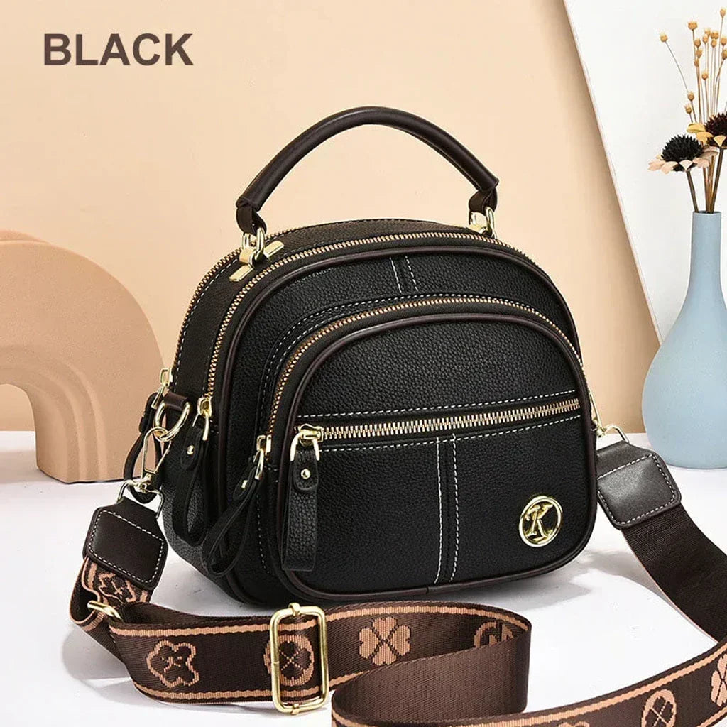 Gaia Mini Chic Crossbody Shoulder Bag - Elena Harper