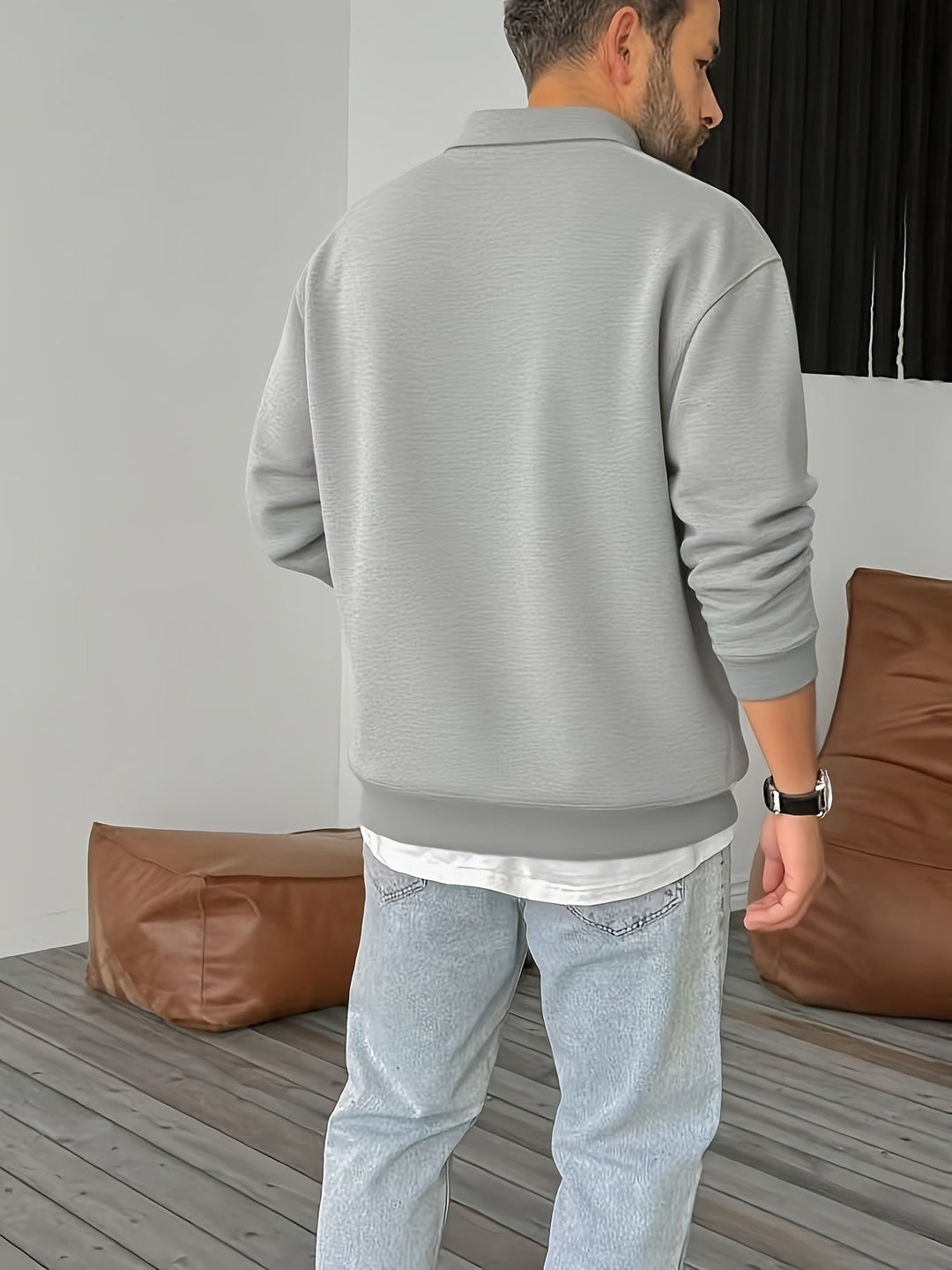 Maxim | Premium Half-Zip Sweatshirt for Comfortable Warmth