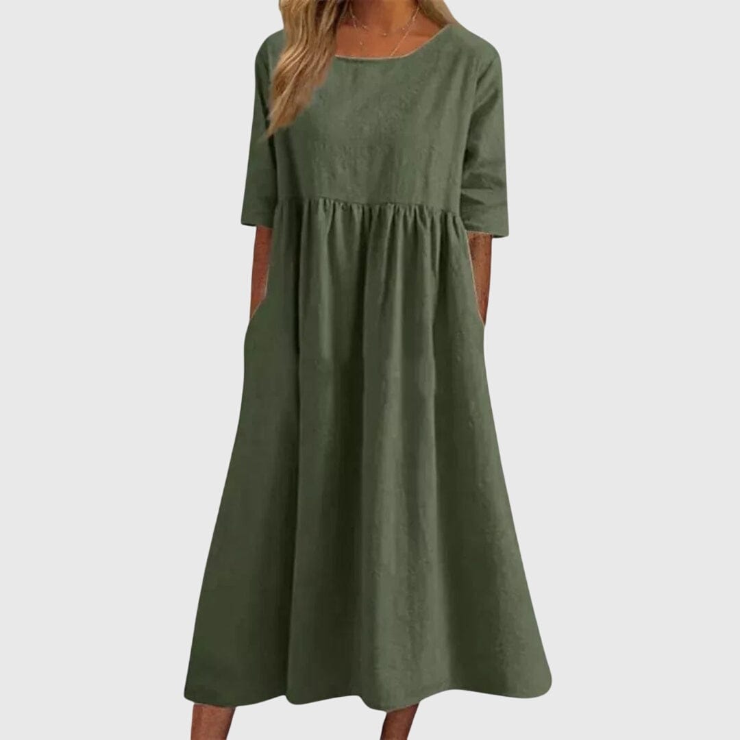 Haisley™  |  Elegant Short-sleeved Dress