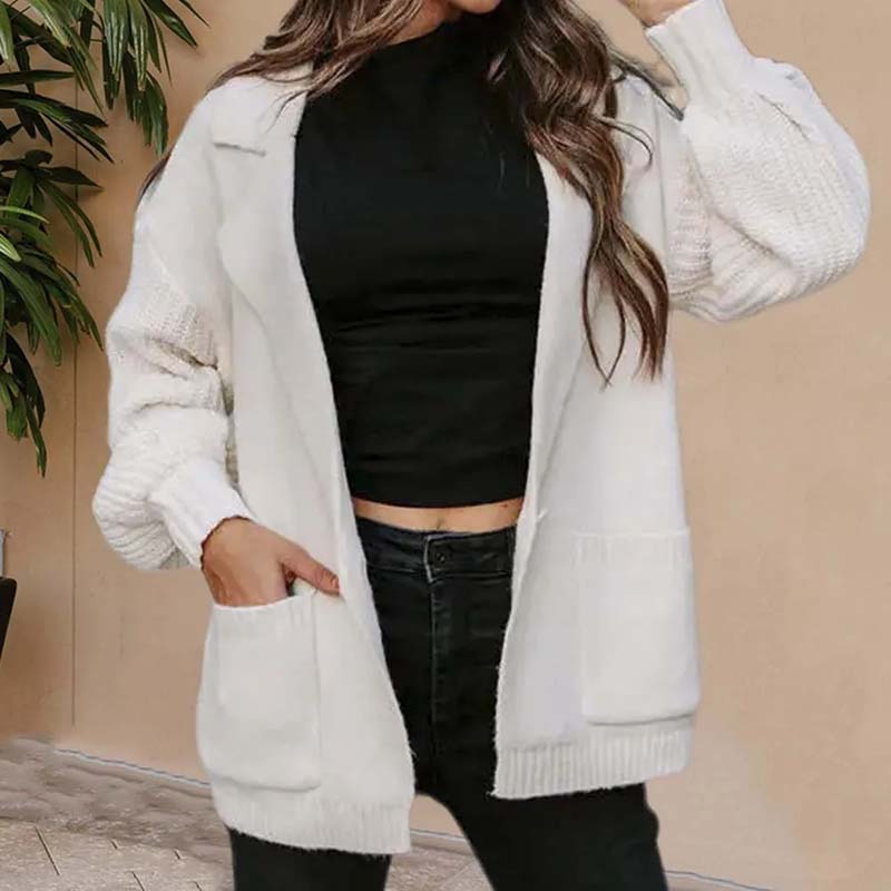 Casual Solid Color Cardigan