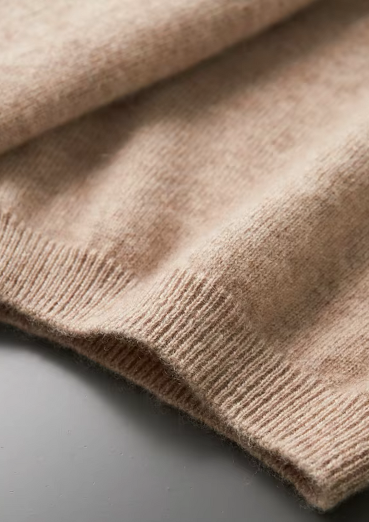 Emma & Rose merino wool crewneck top — premium knitwear
