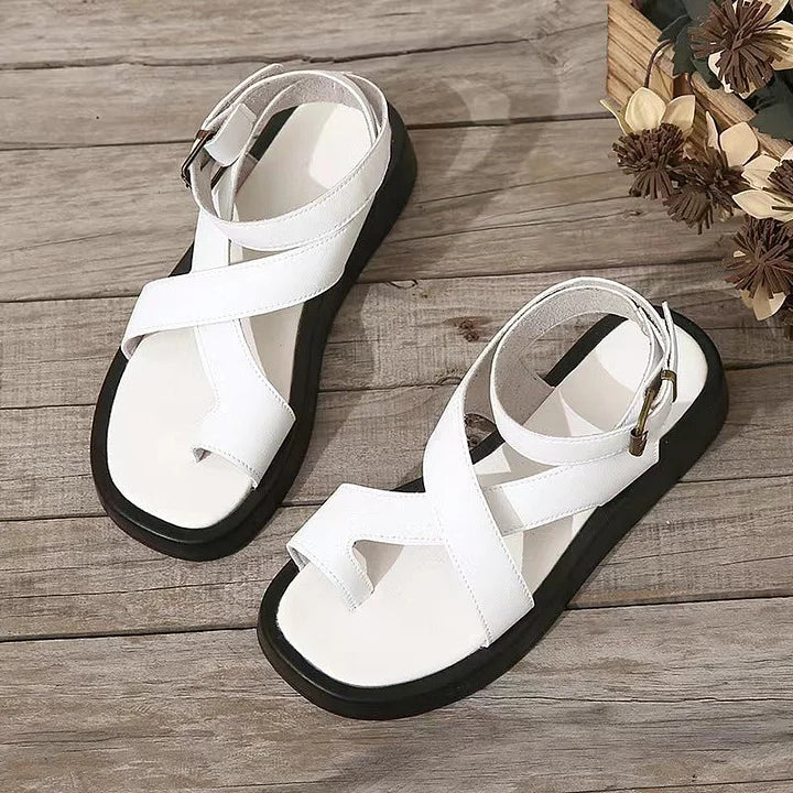 Elegant Premium Thick Sole Gladiator Sandals for Women – Durable Comfortable Supportive Summer Shoes