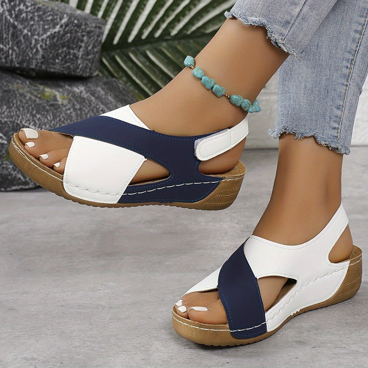 Open Platform Sandals for Women – Comfort Shoes with Cushioned Sole