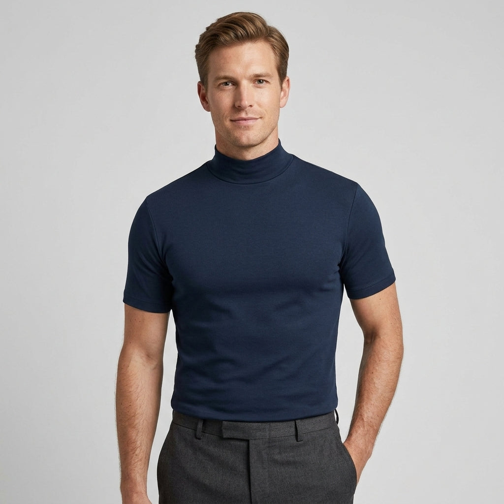 HARRINGTON OXFORD | TURTLENECK T-SHIRT FOR MEN
