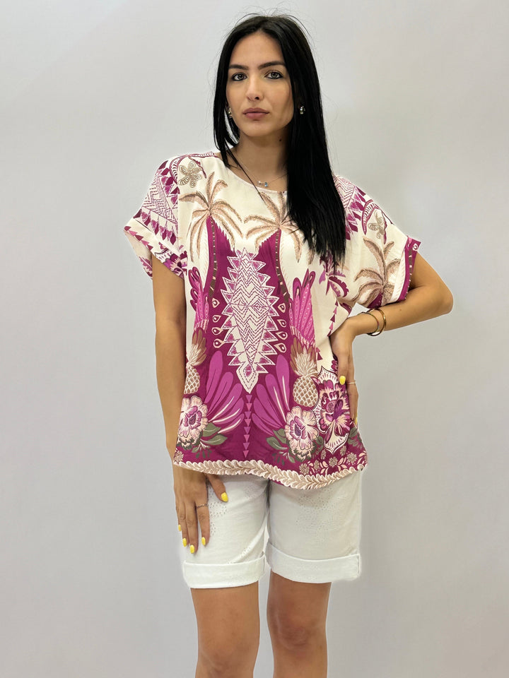 Imke™  |  Comfortable Top Palm Pattern