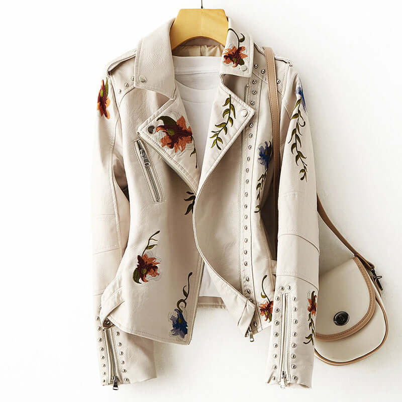 Women's Retro Floral Print Jacket