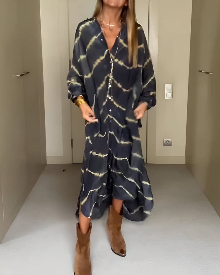 Emilia™  |  Chic Bohemian Maxi Dress