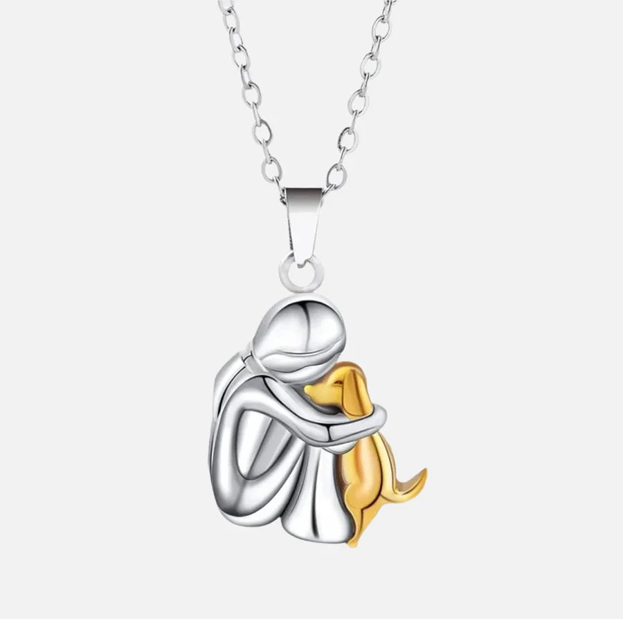 Dog Lovers Design Necklace – Elegant and Symbolic Jewelry
