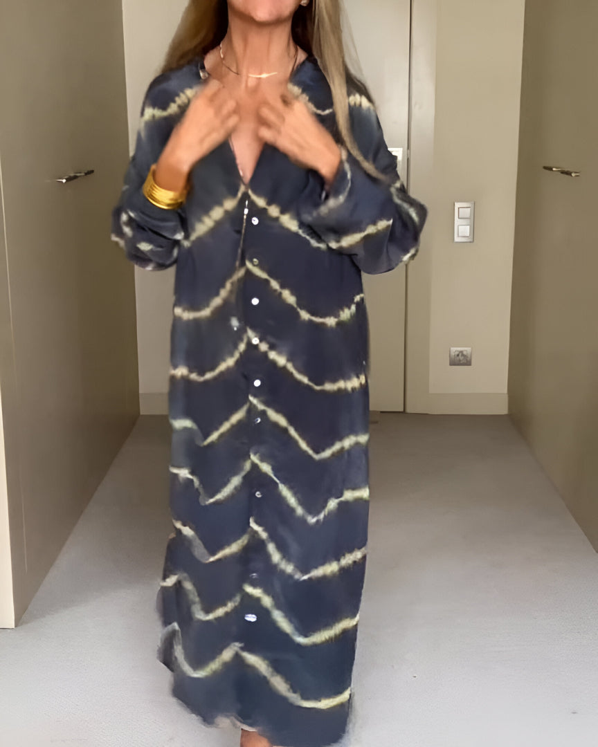 Emilia™  |  Chic Bohemian Maxi Dress