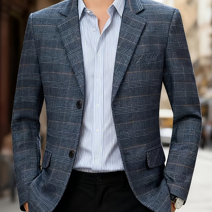 LAURENT MONACO | CHECKED JACKET FOR MEN