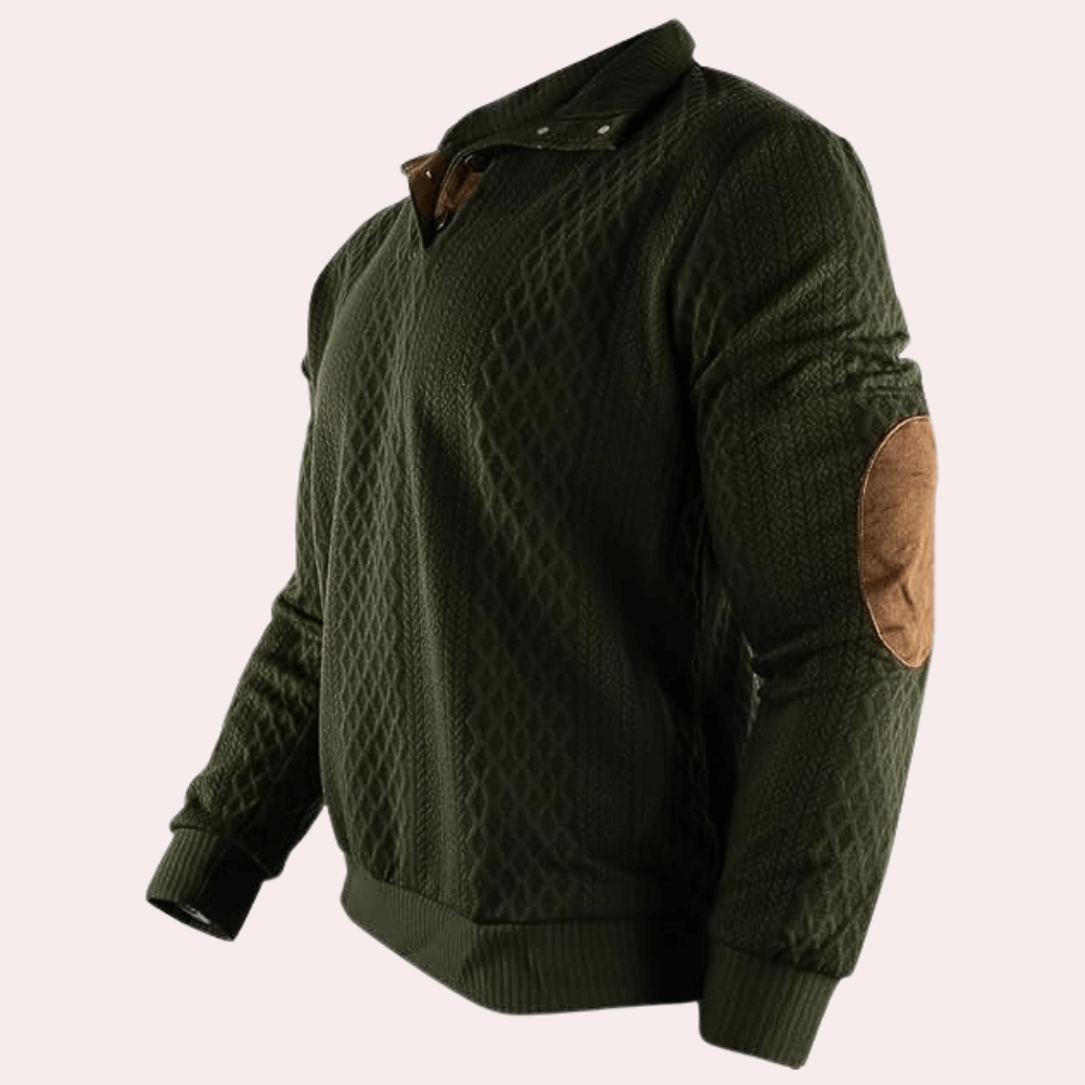 Men's Soft Knit Sweater - Elena Harper