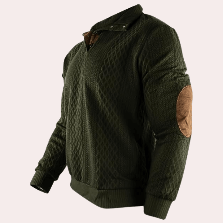 Men's Soft Knit Sweater - Elena Harper