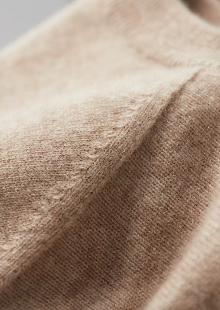 Emma & Rose merino wool crewneck top — premium knitwear
