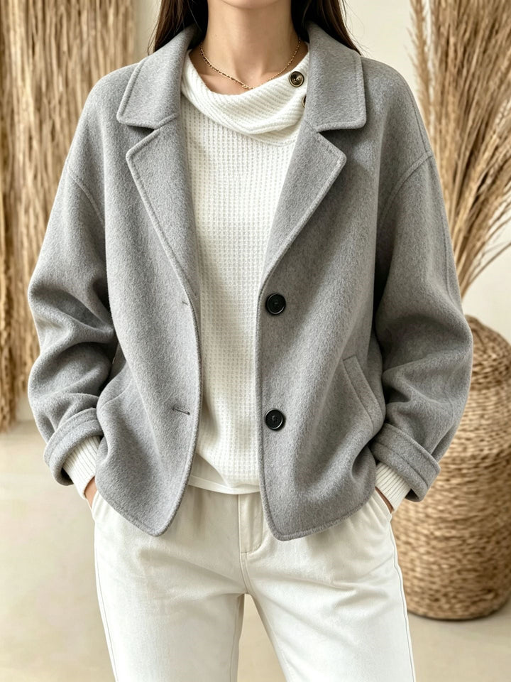 Women's Slim Two-Button Suit - Minimalist and Chic
