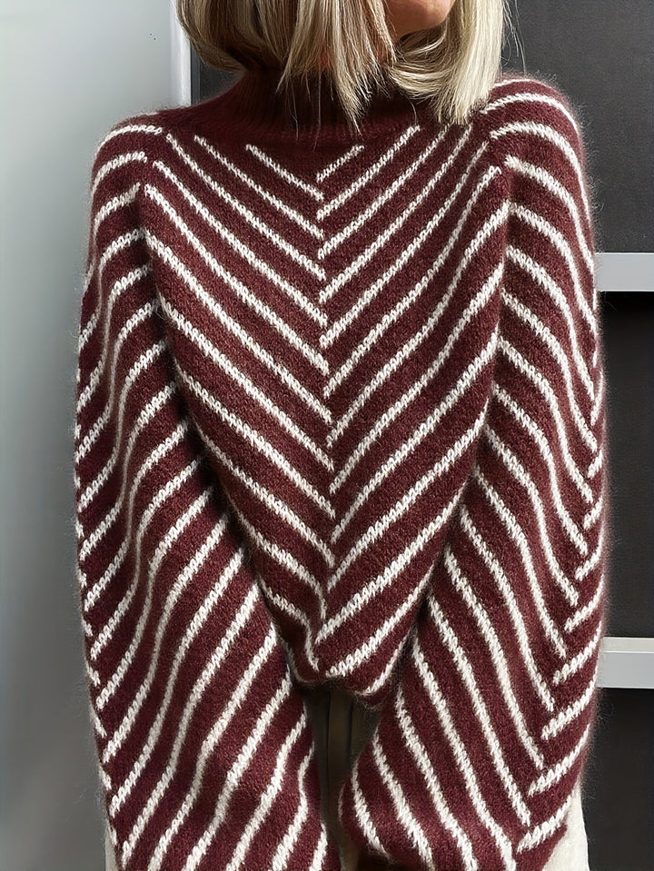 Sofia Soft Knit Sweater, view 8 - Elena Harper