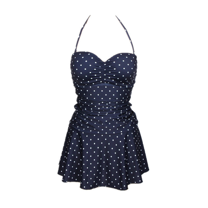 Mala - Polka Dot Swimsuit Dress