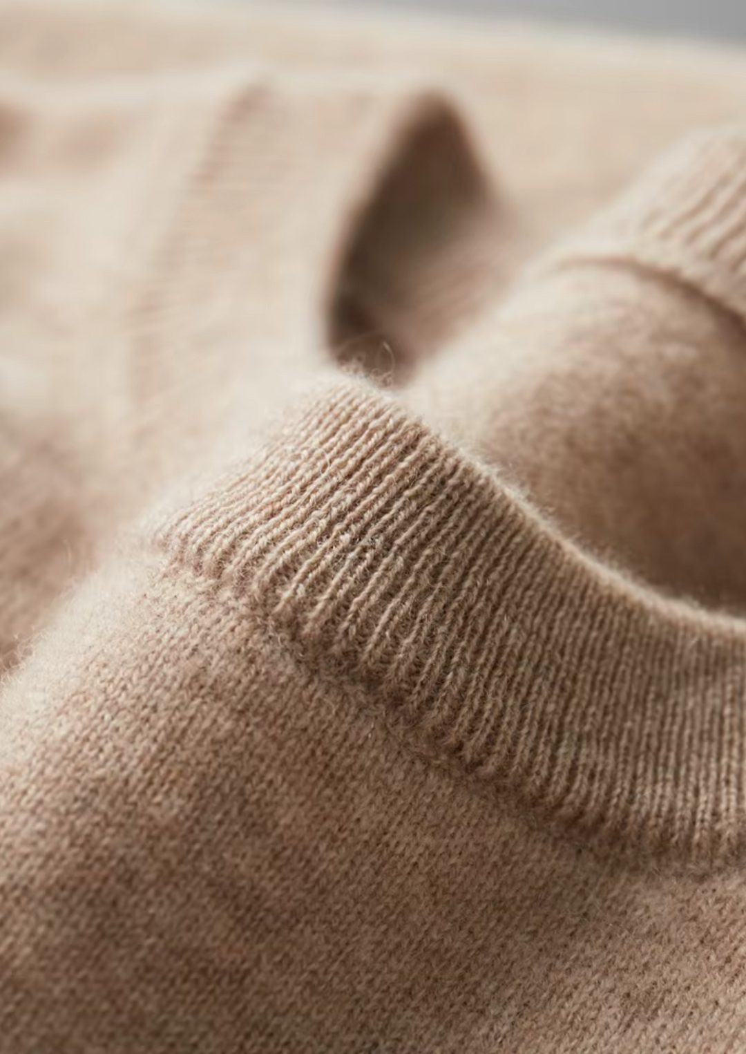 Emma & Rose merino wool crewneck top — premium knitwear