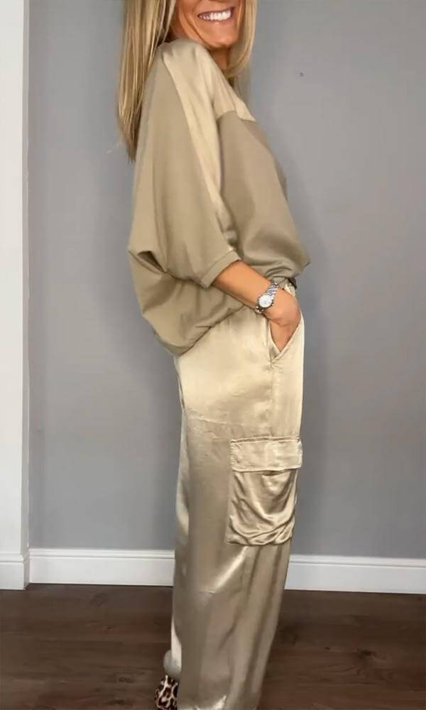 Women's Soft Two-Piece Loungewear Set
