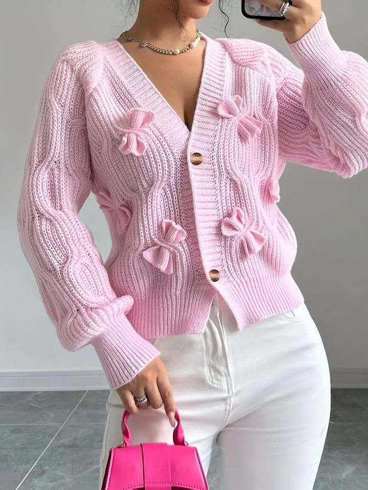 Belle - Elegant Knitted Cardigan