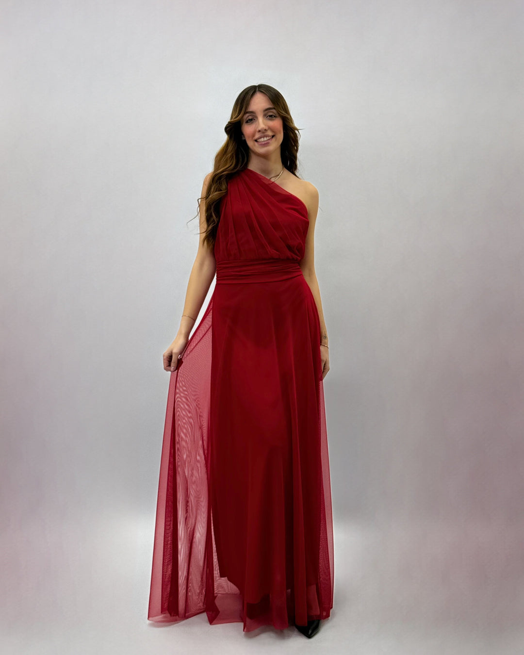 Ophelia™  |  Caterina One-Shoulder Dress