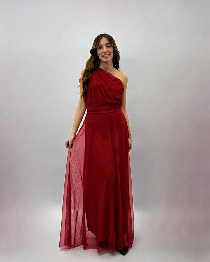 Ophelia™  |  Caterina One-Shoulder Dress