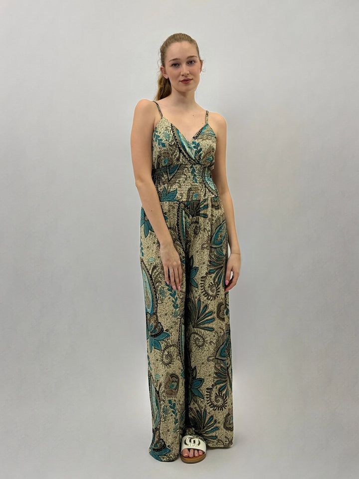 Indie™  |  Print Jumpsuit Straps