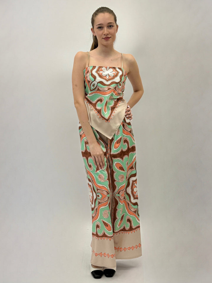 Anneke™  |  Top Trousers Set Print