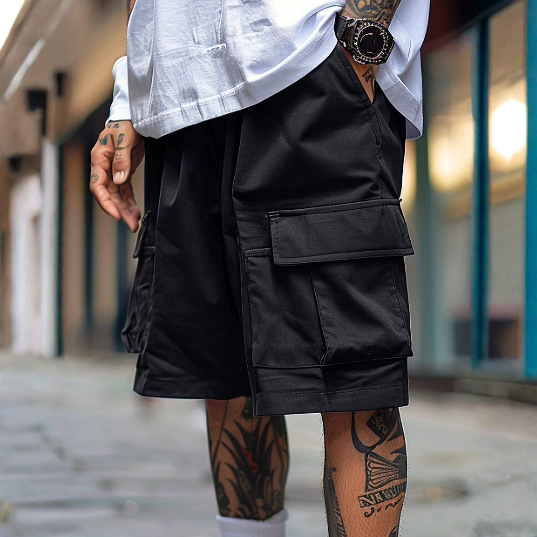 Laurent Monaco Versatile Shorts for Men, view 3 - Elena Harper