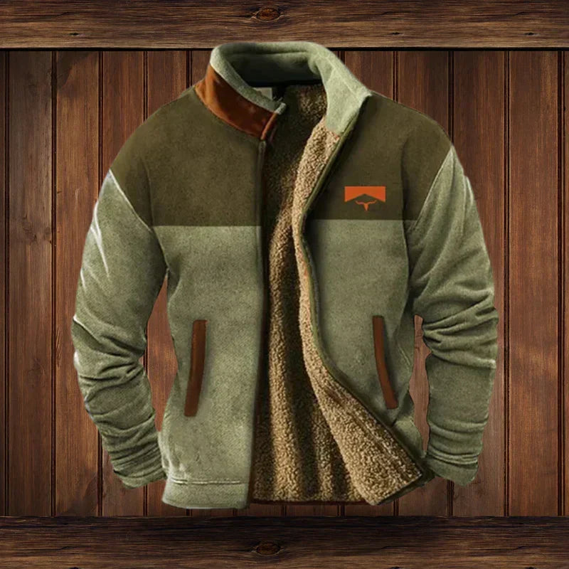 Victor - Warm Western Style Jacket for Men