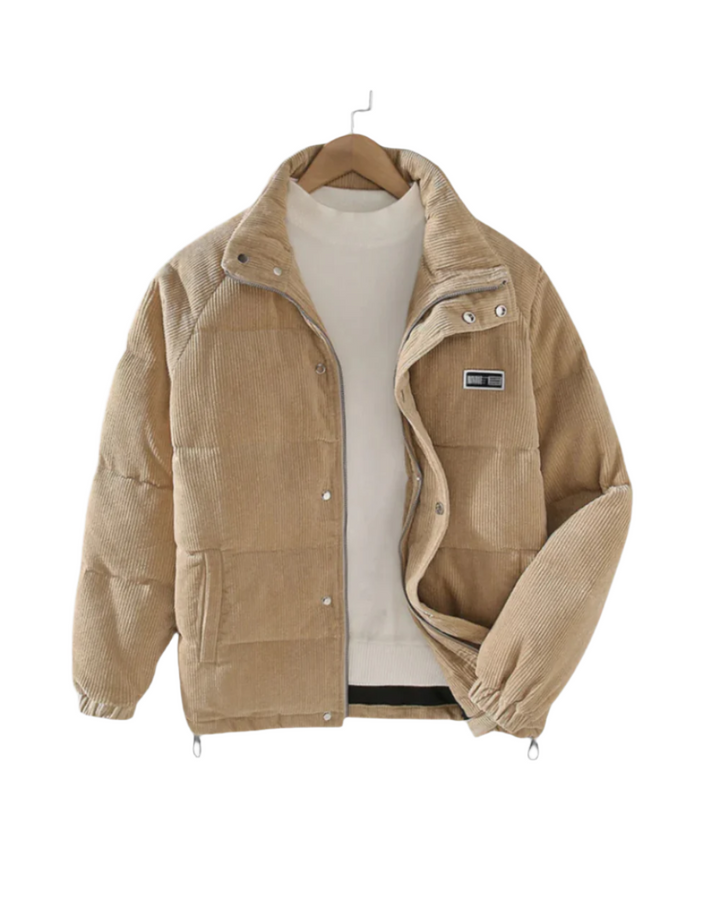 LAURENT MONACO Luxury Fall Coat for Men, view 3 - Elena Harper