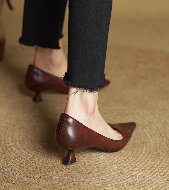 Aeris | Leather Court Shoes
