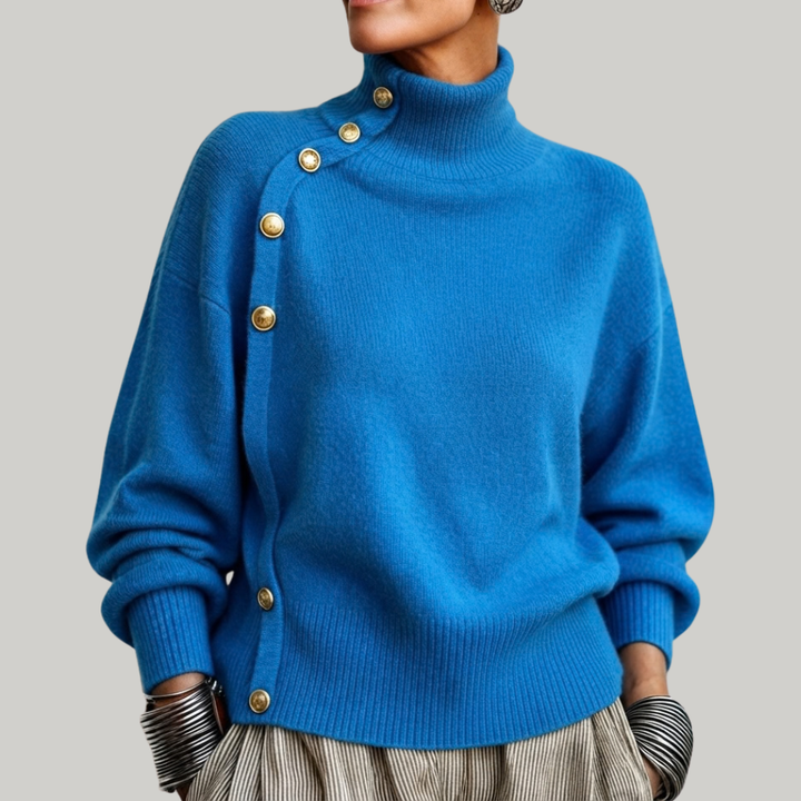SWEATER WITH BUTTONS FOR WOMEN