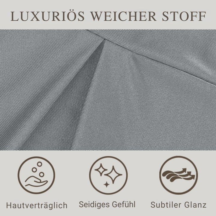 Greicy Set of Flowing Top and Wide-Leg Pants, view 9 - Elena Harper