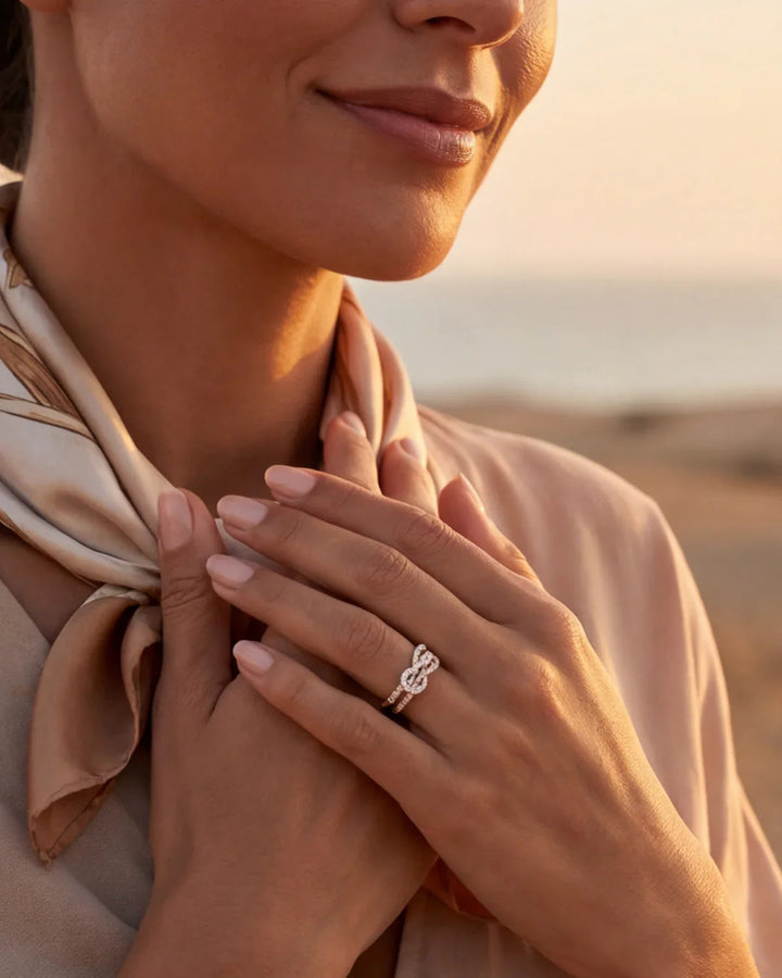 Albane Infinite Ring Endless Elegance, view 2 - Elena Harper