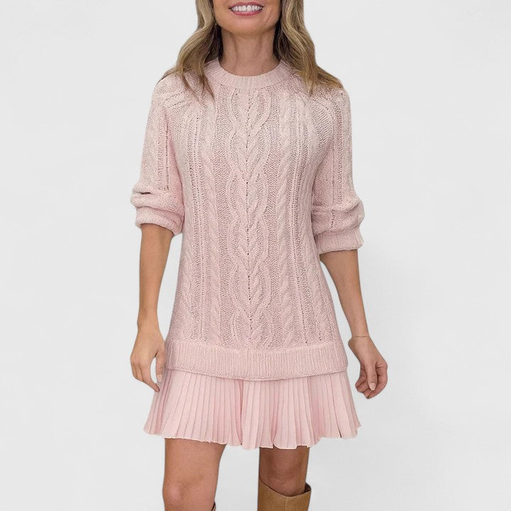 Ashlyndora™  |  Elegant Sweater Dress