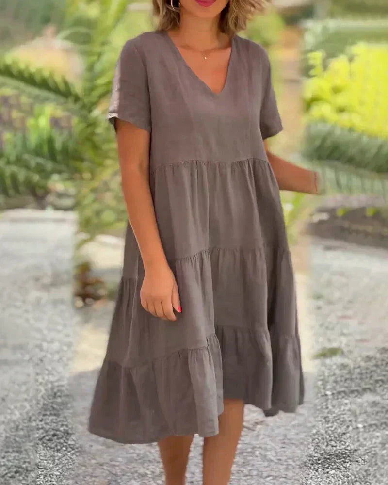 Bexley - Casual Summer V-Neck Dress