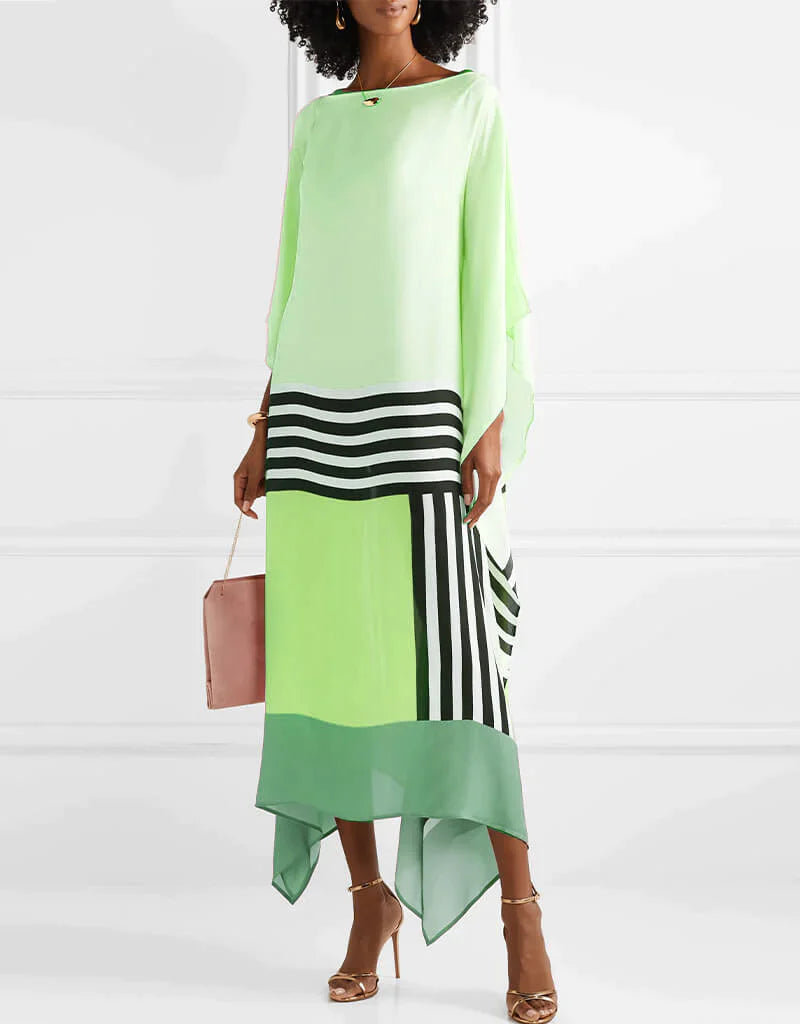Iria Geometric Kaftan - Elena Harper