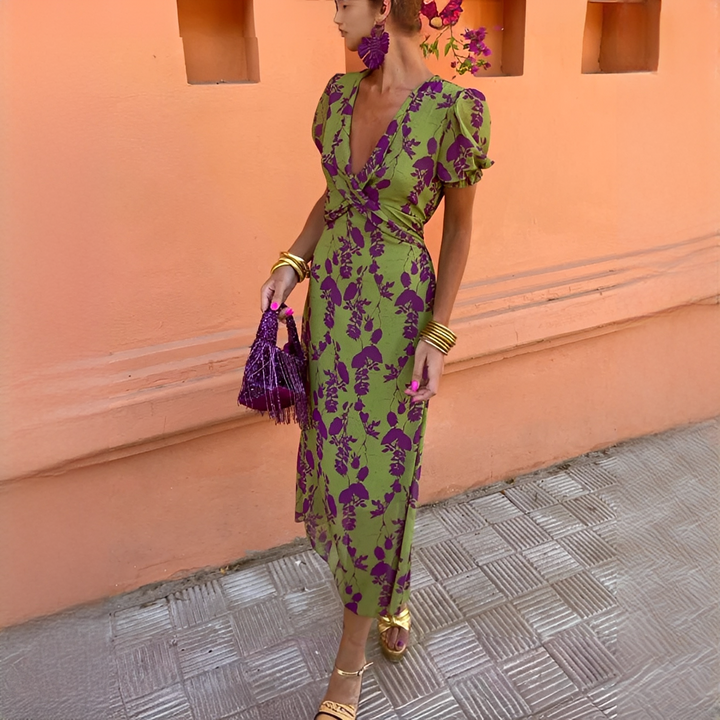 Rizza Elegant Summer Dress for Women - Elena Harper