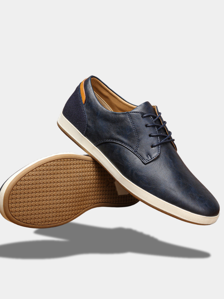 Leather Sneakers - Elena Harper
