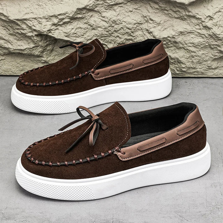 Lewas Elegant Suede Shoes, view 7 - Elena Harper