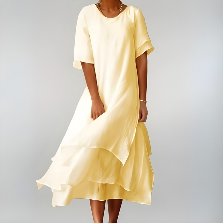 Women's Flowing Lightweight Elegant Summer Dress